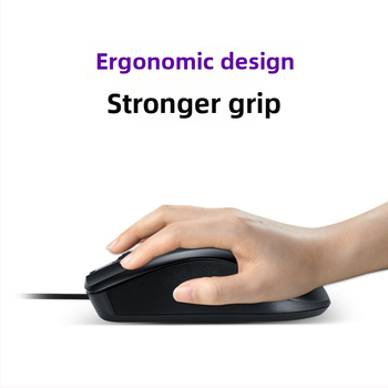 Drôtová myš V12 — USB rozhranie, 1200dpi, 3 tlačidlá, kompatibilné so stolným počítačom