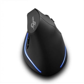 Bežični ergonomski uspravni miš, 2400 DPI, 6 tipki, USB sučelje, 2,4 GHz