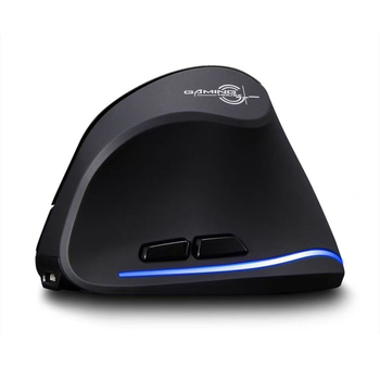 Bežični ergonomski uspravni miš, 2400 DPI, 6 tipki, USB sučelje, 2,4 GHz