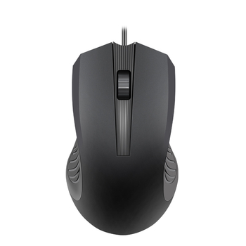 MK10 Drôtová USB súprava myš a klávesnice, tichý dizajn, optická myš, DPI na päť úrovní, štvorcestné koliesko, ergonomický dizajn