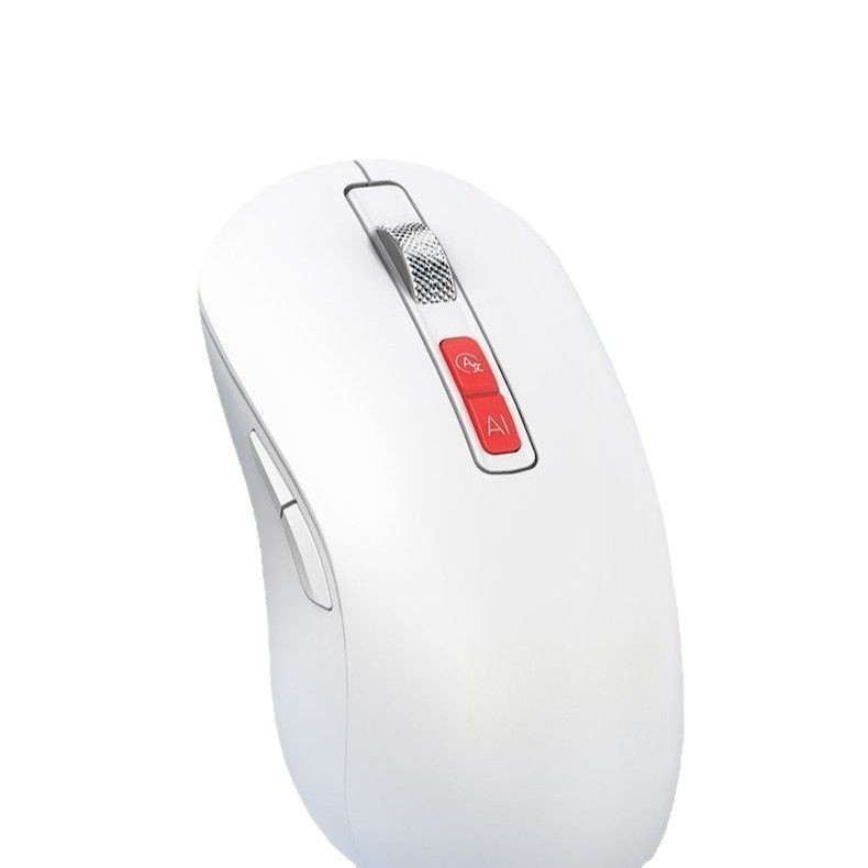 AI pametan bežični miš s 2400 DPI, 8 tipki, dvostruki način 2.4G/Bluetooth, Plug-and-Play, ergonomski