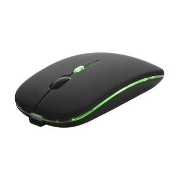 Mouse wireless cu Bluetooth dual-mod și 2.4G, funcționare silențioasă, încărcare Type-C, 4 butoane, 1600 DPI, plug-and-play, ergonomic