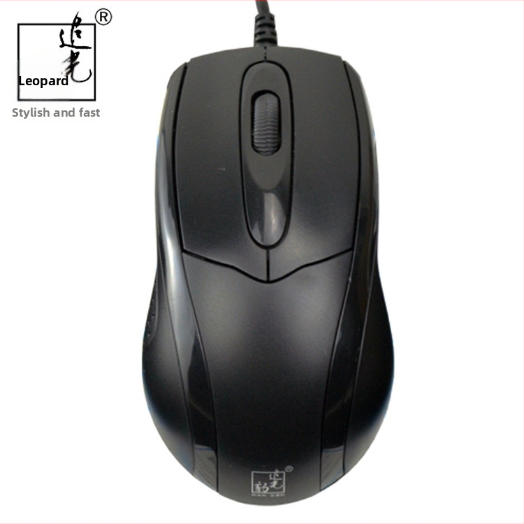 Káblová USB myš, 2000 DPI, 3 tlačidlá, 1,2 m kábel, Ergonomická