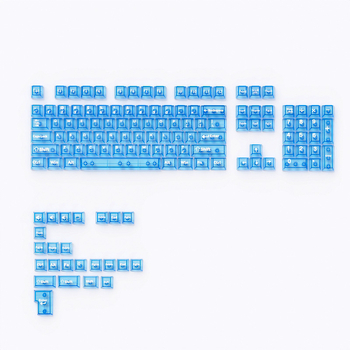 Клавишни капачета с пад печат за механична клавиатура с магнитни превключватели, на склад