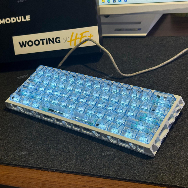 Клавишни капачета с пад печат за механична клавиатура с магнитни превключватели, на склад