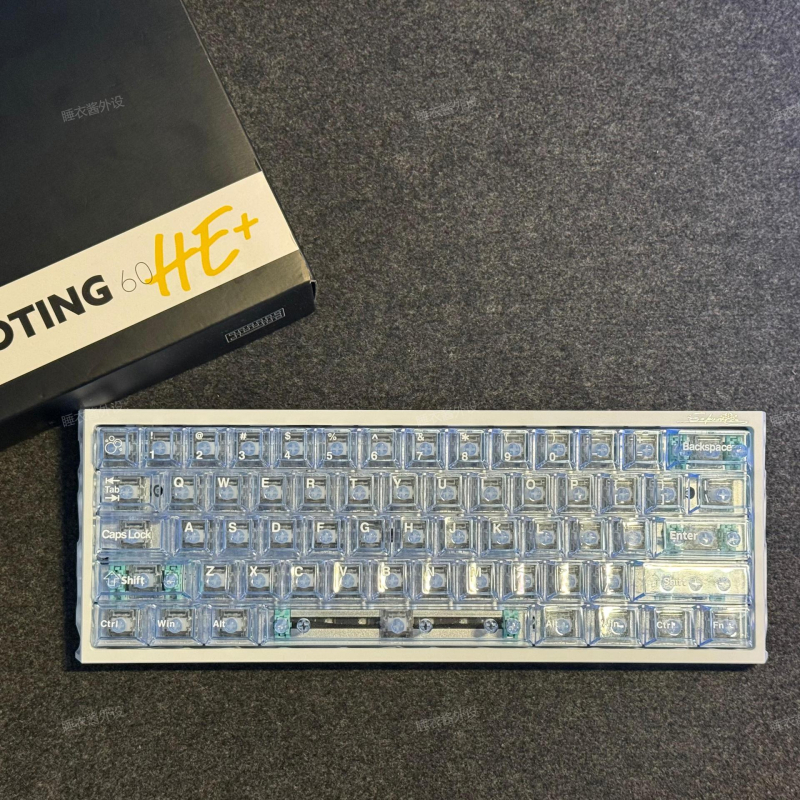 Клавишни капачета с пад печат за механична клавиатура с магнитни превключватели, на склад