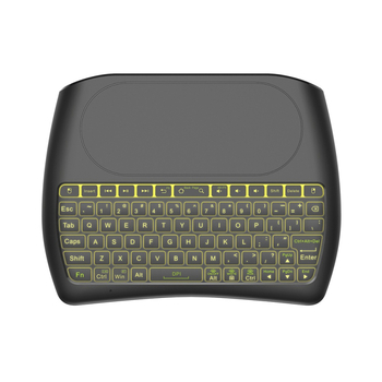 Bezdrôtový set klávesnice a myši, dvoj-mód 2.4G/Bluetooth, 1600 DPI, USB prijímač, dosah 10 m, model D8-S