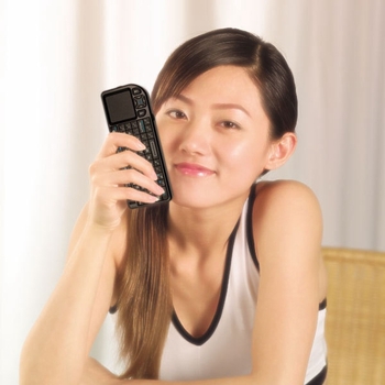 A8 vezeték nélküli légi egérrel és billentyűzettel Set-Top Boxhoz, USB interfész, 2.4G, háttérvilágítás, ergonómikus, vízálló