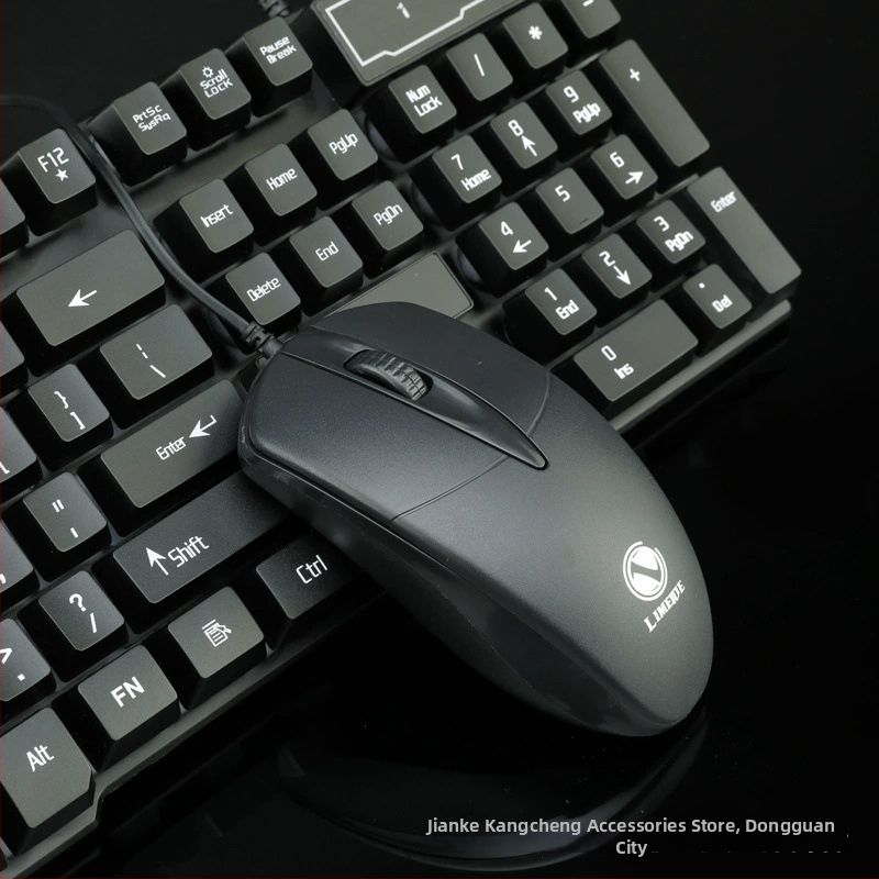 USB káblová myš, model 004, 1000dpi, 1m kábel, ergonický