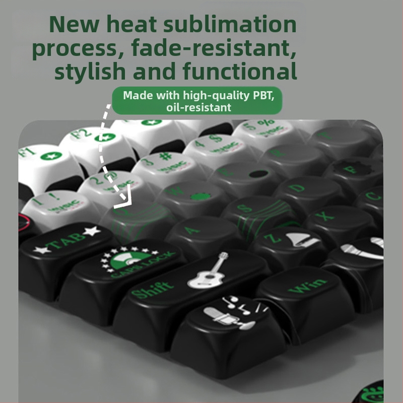 MOA téma klávesová kapsa, Personalizovaná, PBT sublimácia, odolná voči opotrebeniu, univerzálna kompatibilita s mechanickými klávesnicami, 1-ročná záruka