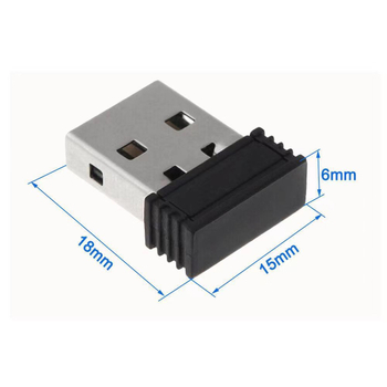 Miš za pomicanje (jiggler) – bežični virtualni miš, USB sučelje, 2500 DPI
