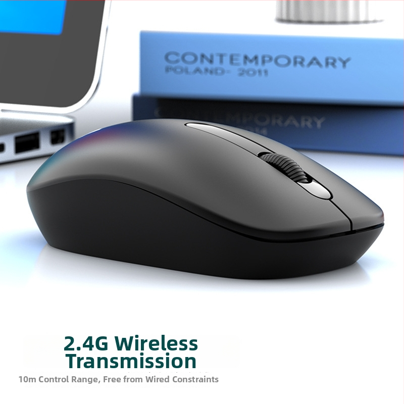 Kaidiwei K1 Bezdrôtová optická myš, 2.4 GHz USB prijímač, 1600 DPI, ergonómia, 68 g, vhodná pre notebook a stolný počítač