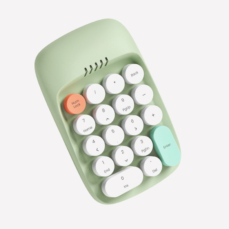 Actto ANBK-01 tastatură numerică cu mod dual — Bluetooth și wireless, ABS