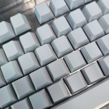 Mechanikus billentyűzethez való kulcfedőanyag-készlet - 143 billentyű, műanyag kulcstartók, injekciós öntés, súly 150 g, testreszabható