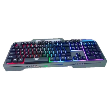 104-tipkovnica žičana RGB mehanička gaming tipkovnica s metalnim kućištem i podrškom za zglob