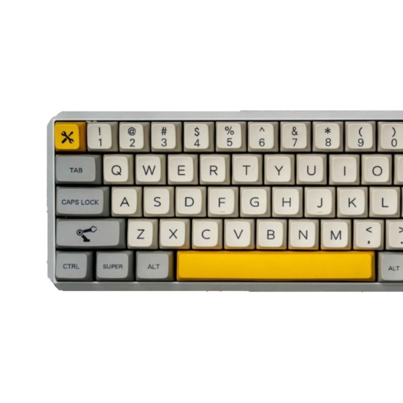 Personalizirane kapice za tipke s MDA profilom, PBT materijal, sublimacija na pet strana, 127 tipki, prilagodljivo