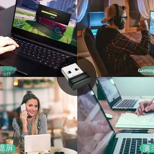 USB Vezeték nélküli egérmozgató 3000dpi