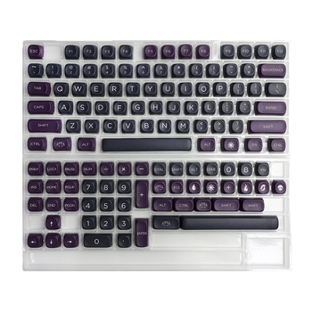 Capace pentru taste PBT, cu dye-sublimare pe cinci fețe, personalizate cu înălțimea MOA, compatibile cu toate tastaturile mecanice