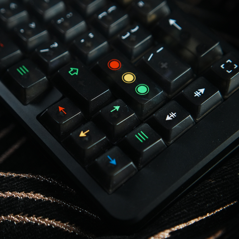 122-ključni ABS set kapica tipki, UV završna obrada, OEM profil, kompatibilan s rasporedima 60/68/64/72/75/84/87