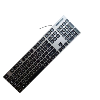 K816 tastatură cablată ultra-subțire, USB, 98+ taste, cablu 1,3 m, fără iluminare