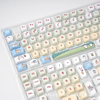 Mechanikus billentyűzethez készült keycap: ötoldalas sublimáció, PBT anyag, Cross-axis és univerzális kompatibilitás, testreszabható