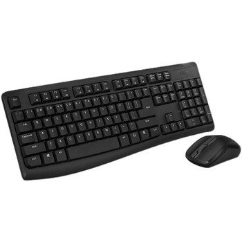 Rapoo X1800Pro Set tastatură și mouse wireless – economie de energie, compatibil cu notebook și desktop, soluție de birou portabil