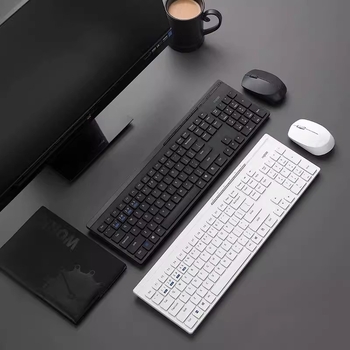 Rapoo 8100GT Set tastatură și mouse fără fir – interfețe USB, 1600dpi, ergonomic, pentru notebook și desktop