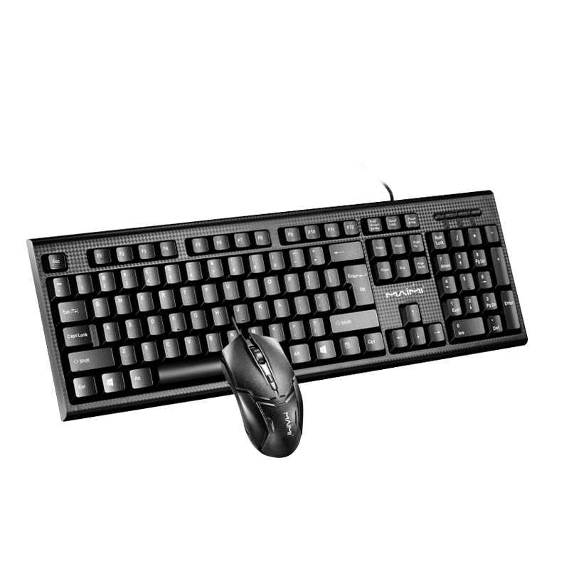 MYE S3 vezetékes USB billentyűzet–egér készlet játékhoz és irodába, laptophoz, USB interfész