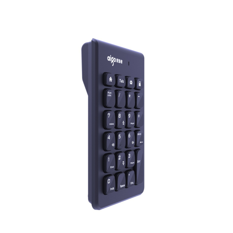 Patriot W963 Bežični numerička tipkovnica i miš — USB, 1000 DPI, Ergonomska, Ultra-tanki 2.4G