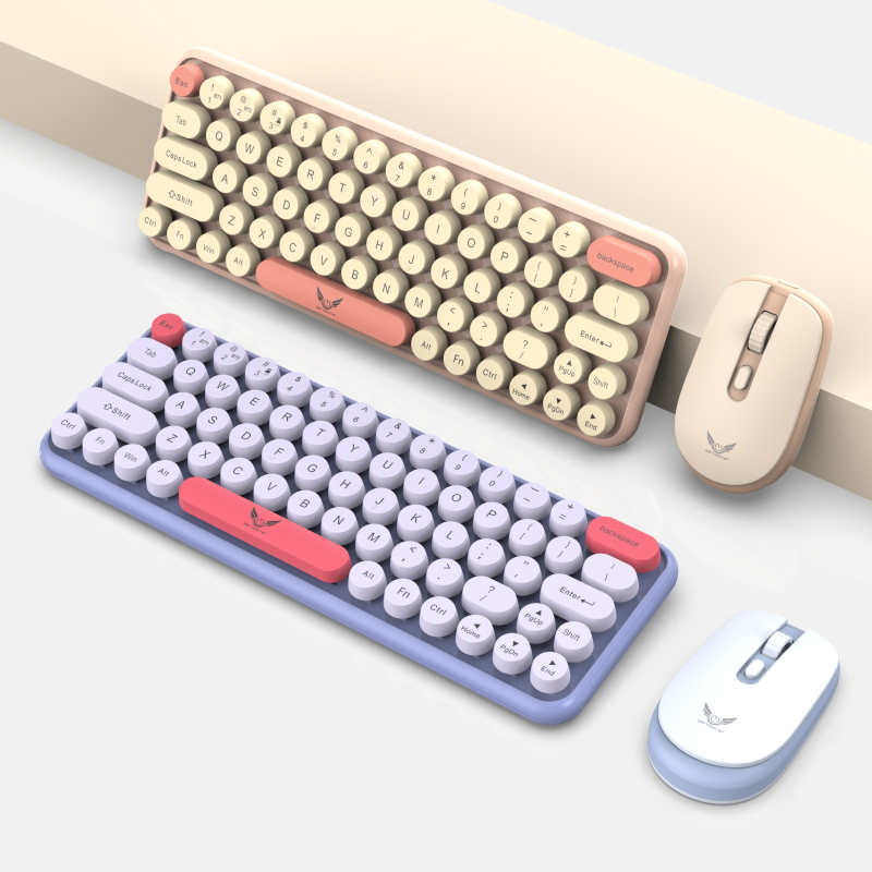 KM900 Set tastatură și mouse fără fir – conectivitate Bluetooth, senzor optic 1600dpi, design ergonomic, impermeabil.