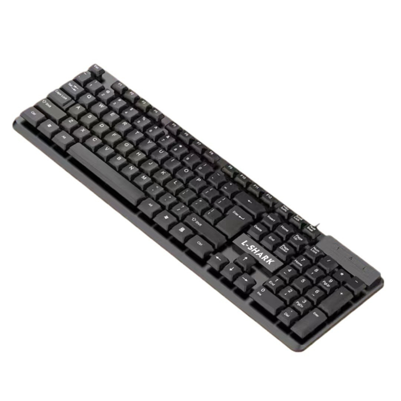 Spirit Shark K-10 εργονομικό ενσύρματο σετ πληκτρολογίου και ποντικιού USB – αντοχή σε ψεκασμό, USB διεπαφή, καλώδιο 1.5 m