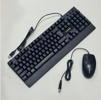 Set tastatură și mouse cu fir – Model T-KM30, Rio Tinto, tastatură USB și mouse USB, senzor optic 1000 dpi, greutate 0.45 kg