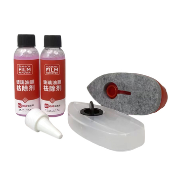 Automobilio stiklo alieja plėvelės šalinimas – priekinio stiklo ir galinio vaizdo veidrodėlio, skysta formulė, ISO 9001, pritaikymas galimas, Platinum Jerry ženklas