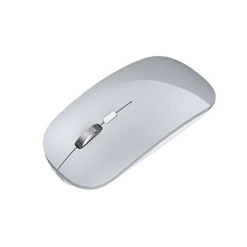 Tölthető USB Type-C vezeték nélküli egér, kettős móddal, csendes működés, 2.4GHz+Bluetooth, 4 gomb, 1600 DPI