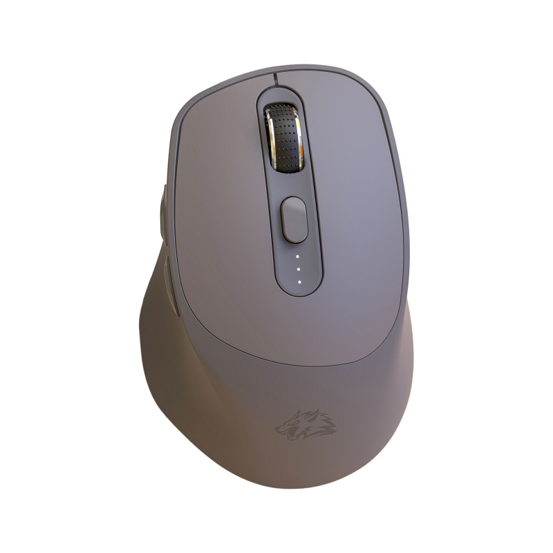 Freedom Wolf X7 bežična miš s dvostrukim načinom Bluetooth i 2,4 GHz, optički senzor 4000 DPI, 7 tipki, punjiva, tih dizajn