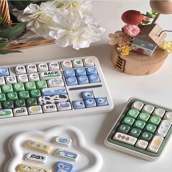 Καλύμματα πλήκτρων για μηχανικό πληκτρολόγιο – σχέδιο MOA cow ranch, πλαστικά καλύμματα πλήκτρων, κυκλοφόρησε 2024.3