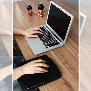 Πάτος γραφείου με υποστήριξη αγκώνα, πλαστικό, κατασκευή με έγχυση, Μοντέλο MB001