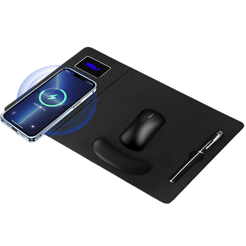 MD-55 Δερμάτινο Διπλής Όψεως Πατάκι Ποντικιού με Προσαρμοσμένες Εικόνες και Εκτύπωση Λογότυπου