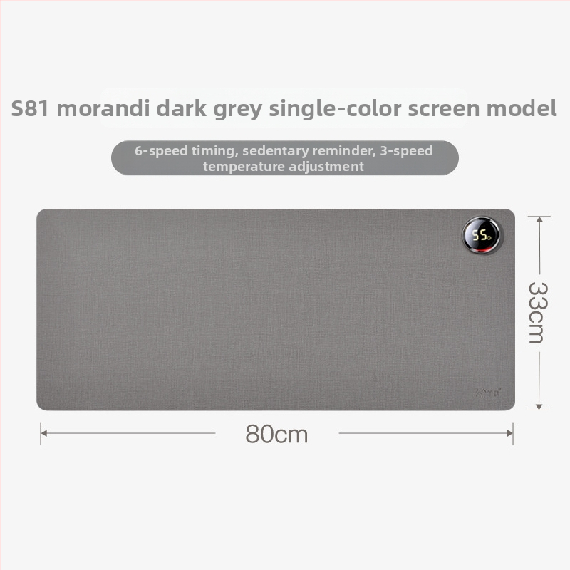 Xinke stalo šildymo kilimėlis, prisijungtas prie kištuko, 220V, 80W, elektrinis membraninis šildymas, PVC korpusas, išmanus temperatūros reguliavimas