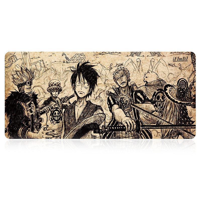 Μεγάλη επιφάνεια ποντικιού από καουτσούκ, 400×900×3 мм, αντιολισθητική, μηχανική κατεργασία, στυλ καρτούν/παιχνίδια