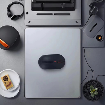 Ultra-tanka podloga za miš od aluminijske legure, metalna za gaming i ured, otporna na habanje i prijenosna, debljina 2 mm