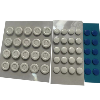 Тефлонови кръгли лепенки за крачетата на мишката, антихлъзгащи и износоустойчиви, ширина 6.5 мм, дебелина 0.6 мм (с лепило 0.14 мм, обща 0.8–1.0 мм), механична обработка
