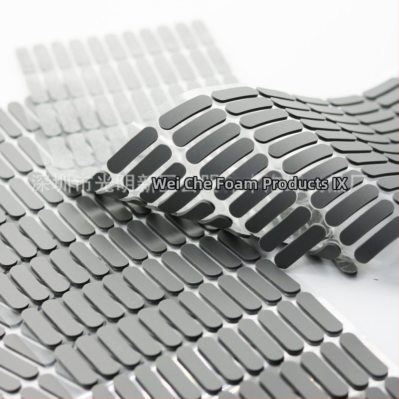 Pašlīmējošas silikona-gumijas pretslīdēšanas paliktņi tastatūrai un datora/telefona statīvam (klusas)