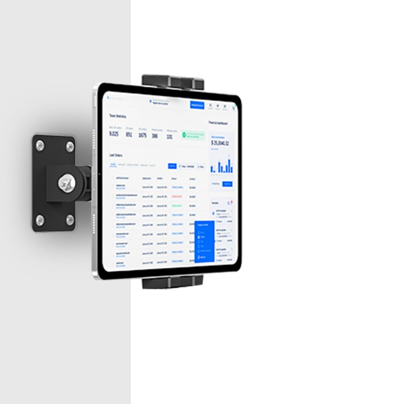 Nástenný držiak na telefón a tablet s teleskopickým ramienom, nastaviteľný, s viacerými uhlami