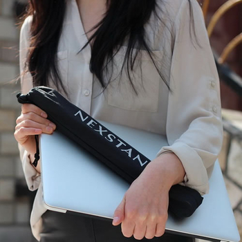 NEXSTAND K2 Suport pentru notebook – pliat, portabil, tip ridicare, nailon întărit, 240 g, Compatibilitate generală