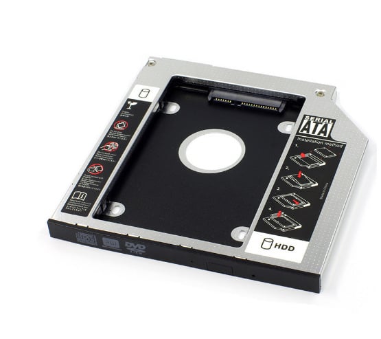 Viso aliuminio kietojo disko laikiklis, modelis 603, OEM apdorojimas, palaiko vieno vieneto paskirstymą, po pardavimo paslaugos: trys garantijos