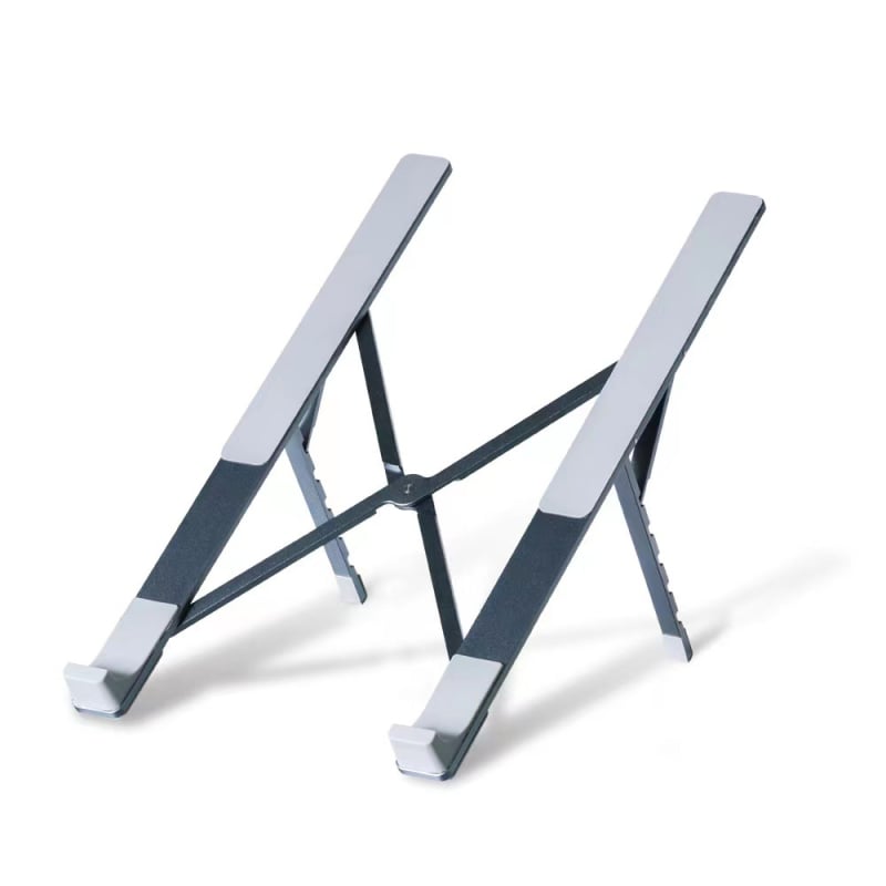 X-oblik aluminijski držač za laptop, dizajn podizanja, hladnjak za laptop, težina 281 g