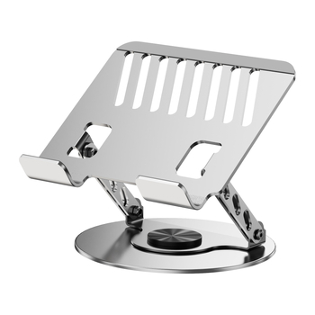Stalak za laptop s rotacijom od 360° i sklopivom metalnom konstrukcijom