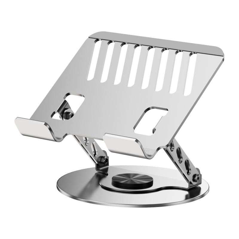 Stalak za laptop s rotacijom od 360° i sklopivom metalnom konstrukcijom