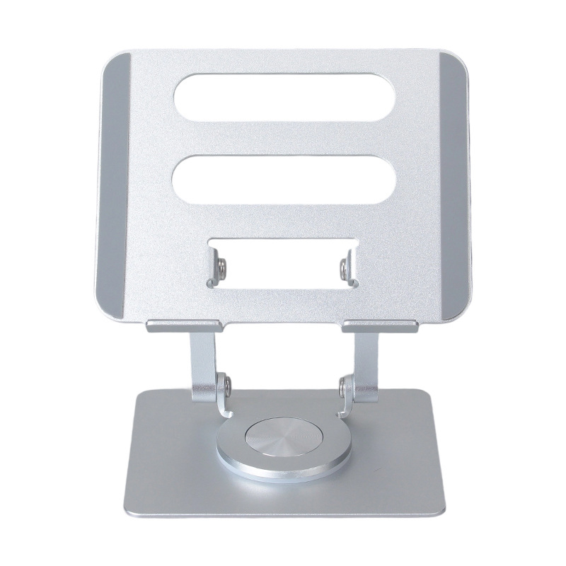 Suport pentru laptop, rotație la 360°, aliaj de aluminiu, potrivire universală, creștere a înălțimii cu disipare termică, model XZC-039